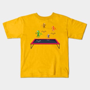 Leaping Lizards Kids T-Shirt